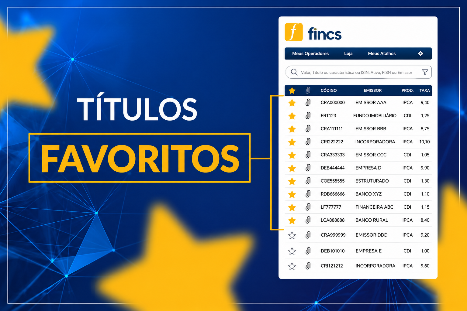 Conhece o recurso Favoritar títulos?